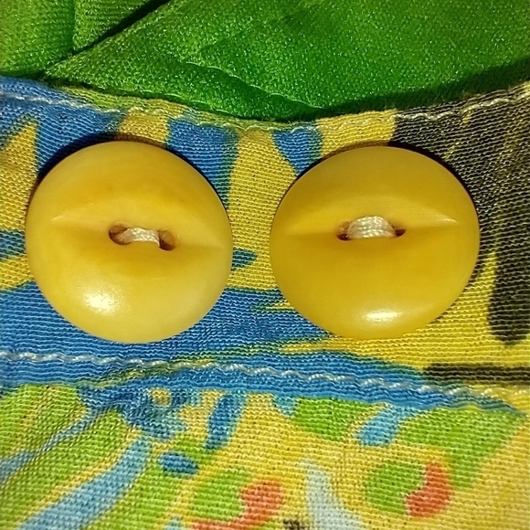 VINTAGE FLAX WRAP SKIRT - Picture 6 of 10